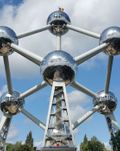 Brussels: Atomium Ticket & Audio Tour with a City Walk