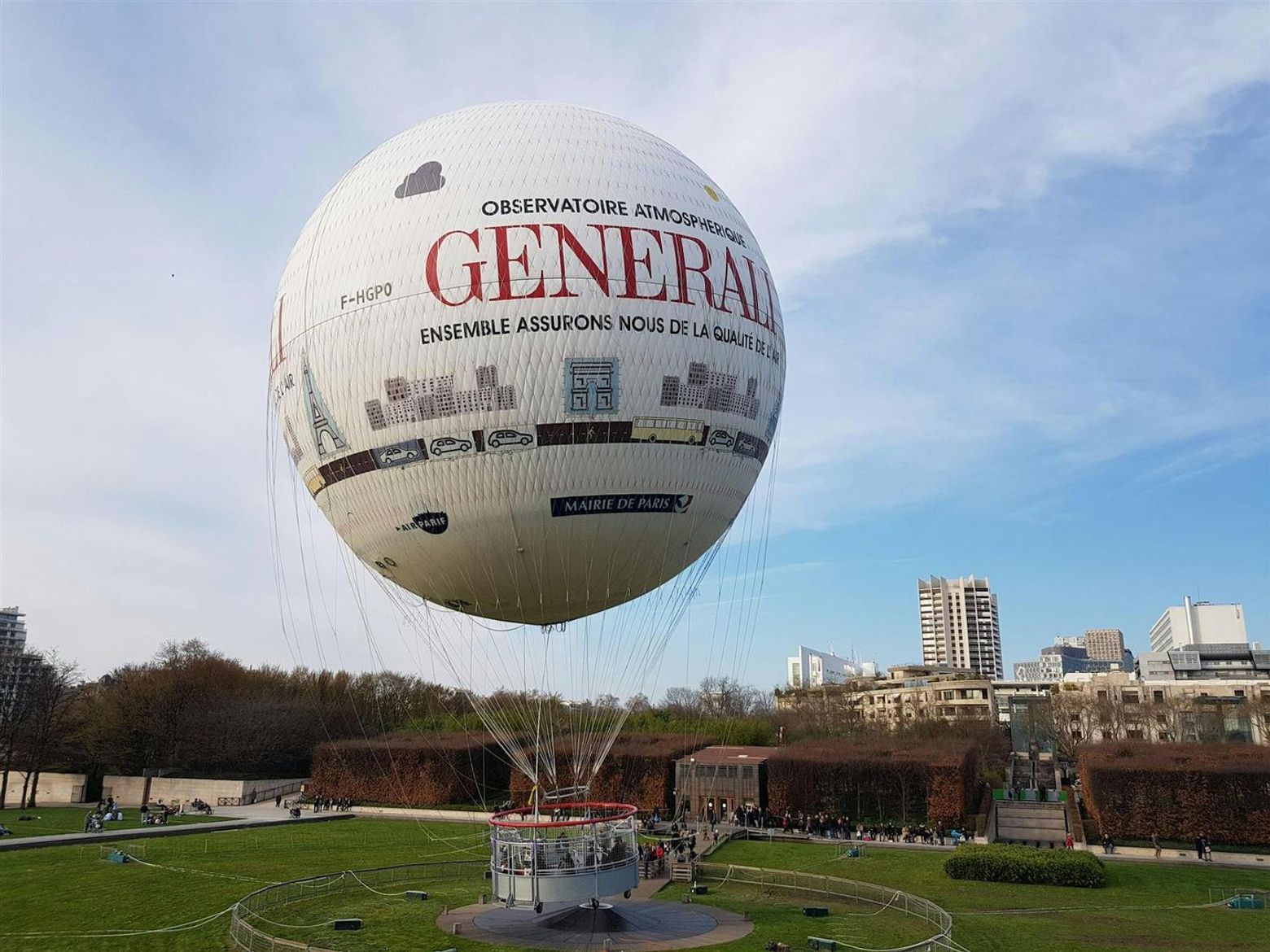 Generali Balloon Flight Over Paris: Open Ticket