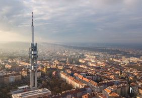 Prague: TV Tower Ticket & Novi Grad Walk Audio Tour