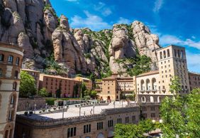 Around Barcelona: Railway Ticket & Montserrat Abbey Audio Tour