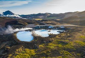 Godafoss Waterfall and Mývatn Nature Baths: Entry + Transfer from Akureyri