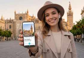 Seville: Cathedral & La Giralda Ticket and Audio Tour with a City Walk