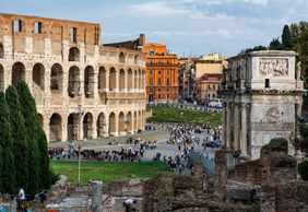 Rome: Audio Tour From Colosseum to Pantheon