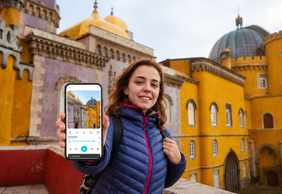 Lisbon: Pena Palace Ticket & Portuguese Fairy Tale Audio Tour
