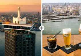 A'DAM Lookout: Fast Track Ticket + Drink