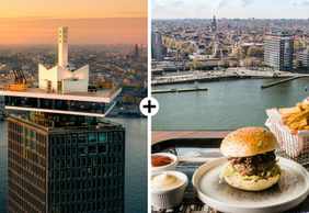 A'DAM Lookout: Entry Ticket + Burger Menu