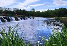 Kuldīga: Self-Guided Audio Walk Through Waterfalls and Wood