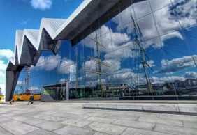 Glasgow: The Riverside Museum Donation and an Audio Tour with a City Walk