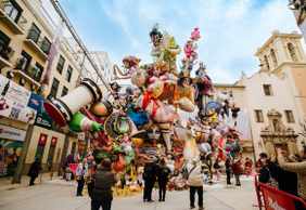 Valencia: Las Fallas Self-Guided Bike Tour (from Av. de França, 18)