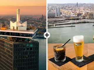 A'DAM Lookout: Fast Track Ticket + Drink