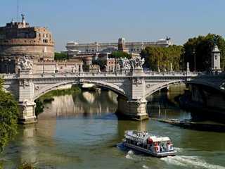 Rome: Hop-on Hop-off Tiber Cruise Ticket