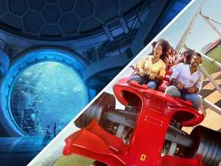 Yas Island Abu Dhabi: 2 Park Ticket