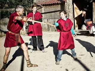 Gladiator School Museum Rome: Entry Ticket + 2-Hr Gladiator Training