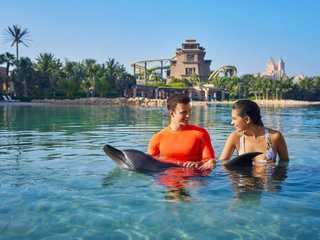 Aquaventure: Entry Ticket + Atlas Village Dolphin Encounter