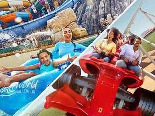 Yas Island Abu Dhabi: 4 Park Ticket