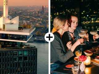 A'DAM Lookout: Entry Ticket + Lunch or Dinner at Madam Amsterdam