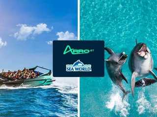 Sea World Gold Coast: 1-Day Entry Ticket + Jet Boat Ride