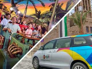 IMG Worlds of Adventure: Entry Ticket + Private Transfer
