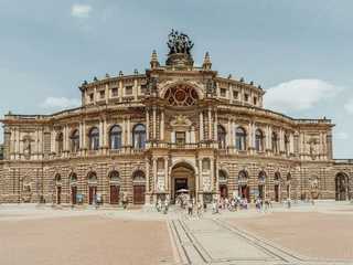 Dresden: Semperoper Entry & Guided Visit with an Audio City Walk