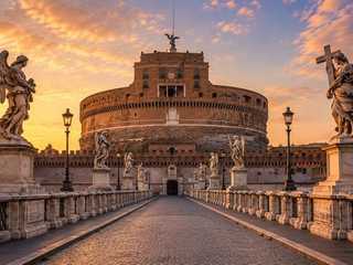 Rome: Castel Sant’Angelo Entry Ticket, Audio Tour with a City Walk