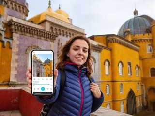 Lisbon: Pena Palace Ticket & Portuguese Fairy Tale Audio Tour