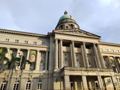 Singapore: National Gallery Ticket & Audio Tour of City Sights