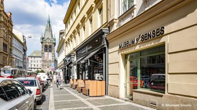 Prague: Enchanting Walk with Museum of Senses Prague Ticket