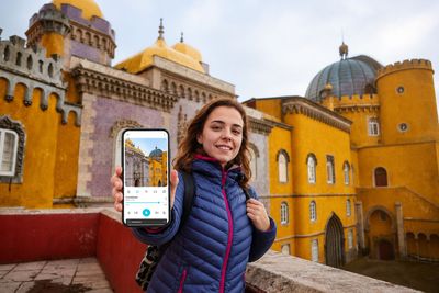 Lisbon: Pena Palace Ticket & Portuguese Fairy Tale Audio Tour