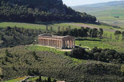 Entrance to Segesta Archeological Park + Roundtrip Shuttle Service