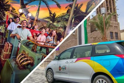 IMG Worlds of Adventure: Entry Ticket + Private Transfer