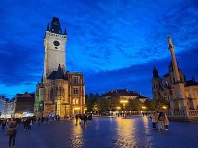 Prague : audioguide à pied entre flèches et fantaisies