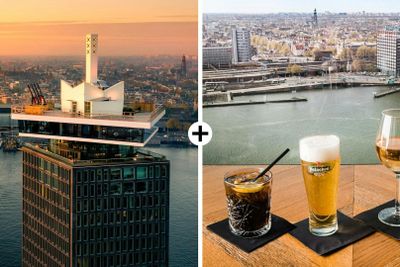 A'DAM Lookout: Fast Track Ticket + Drink