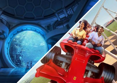 Yas Island Abu Dhabi: 2 Park Ticket