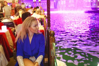 Dubai Canal: Luxury Dhow Cruise with La Perle Silver Ticket