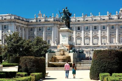 Madrid: Audioguía del Palacio Real y Jardines (sin entrada)