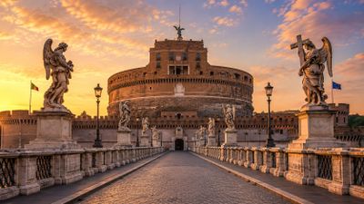 Rome: Castel Sant’Angelo Entry Ticket, Audio Tour with a City Walk