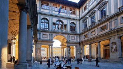 Billet pour la Galerie Uffizi et visite audio In-App : 20 peintures les plus célèbres
