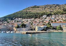 The old port of...