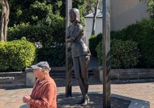 Joy statue