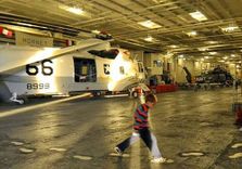 USS Hornet - Sea, ...